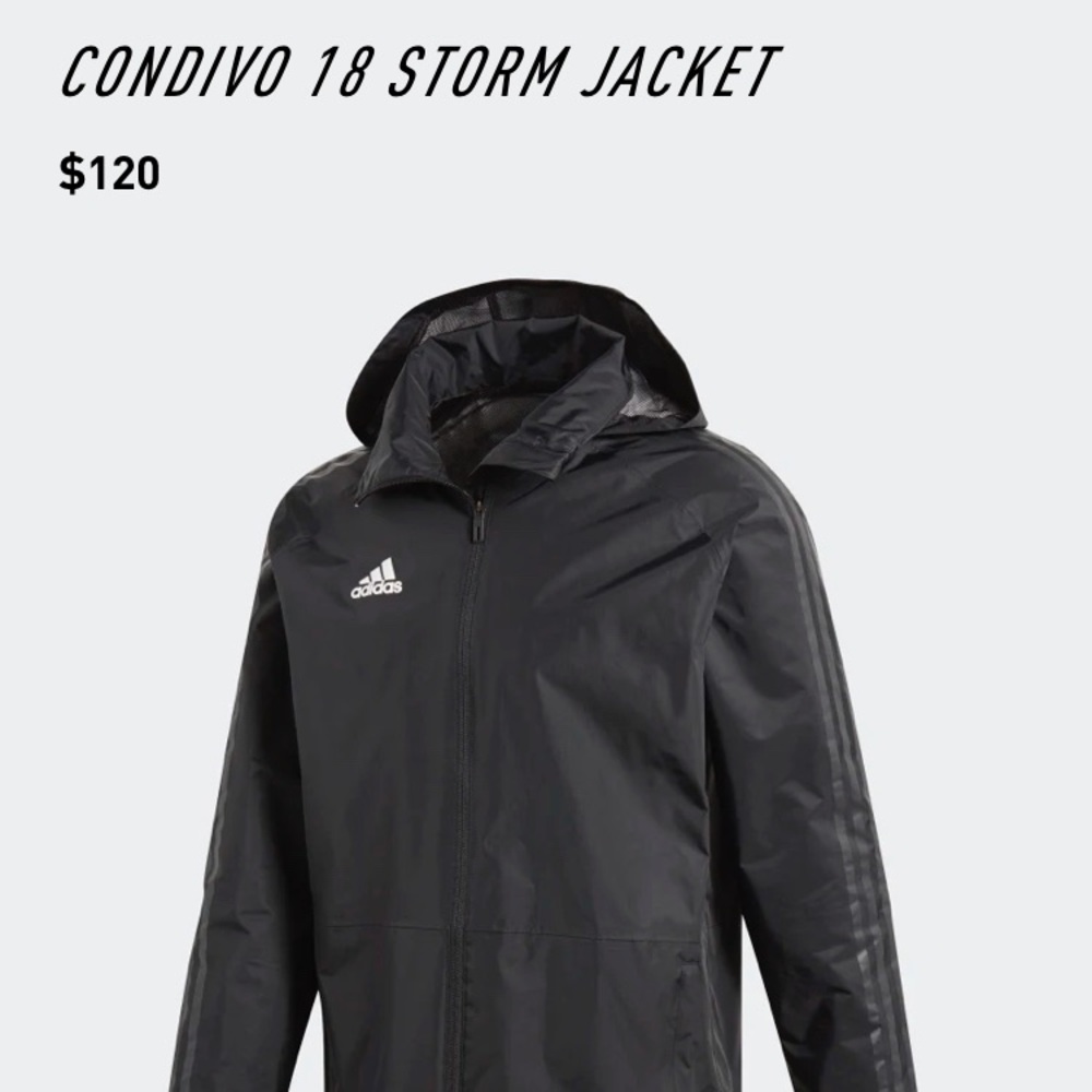 Adidas Condivo 18 Storm/Rain Jacket